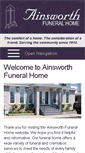 Mobile Screenshot of ainsworthfuneralhome.com